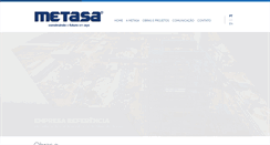 Desktop Screenshot of metasa.com.br