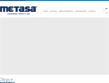 Tablet Screenshot of metasa.com.br
